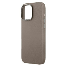 UNIQ Lyden Magclick įkrovimo dėklas iPhone 16 Pro - pilkas