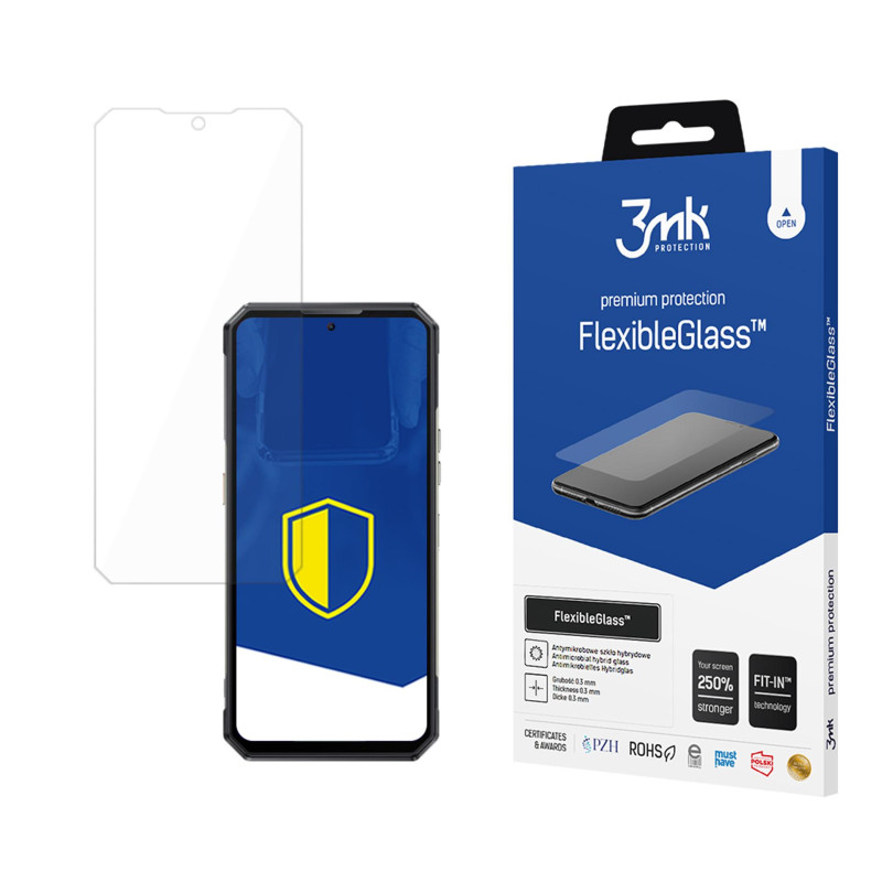 3mk FlexibleGlass grūdintas stiklas, skirtas Oukitel WP30 Pro