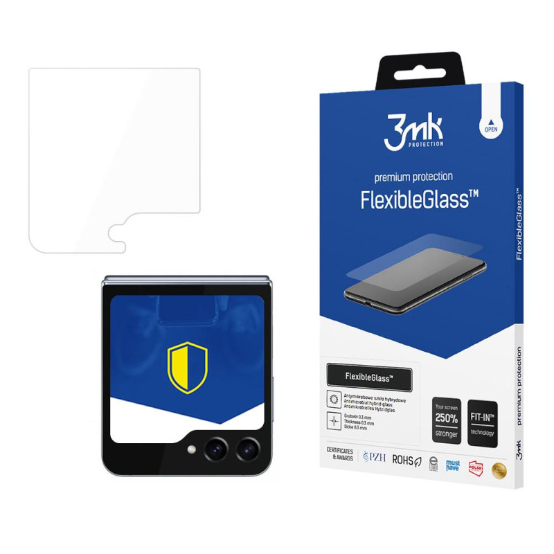 3mk FlexibleGlass grūdintas stiklas, skirtas Samsung Galaxy Z Flip 6