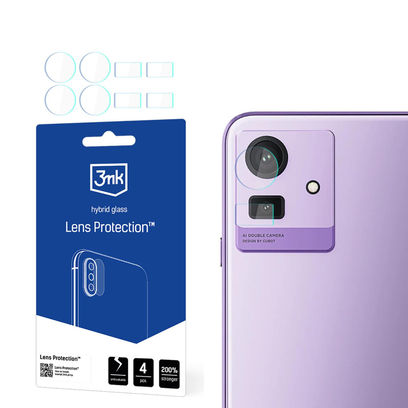 3mk objektyvo apsaugos kameros dangtelis, skirtas Cubot Note 50
