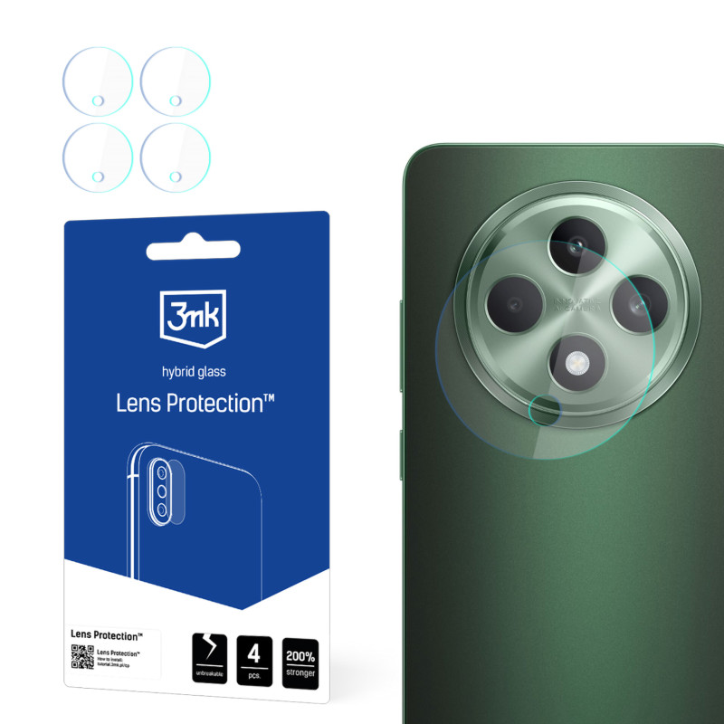 3mk objektyvo apsaugos kameros dangtelis, skirtas OPPO Reno 12 F\FS