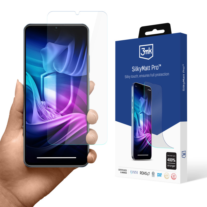 3mk Silky Matt Pro matinė apsauginė folija, skirta Realme C63