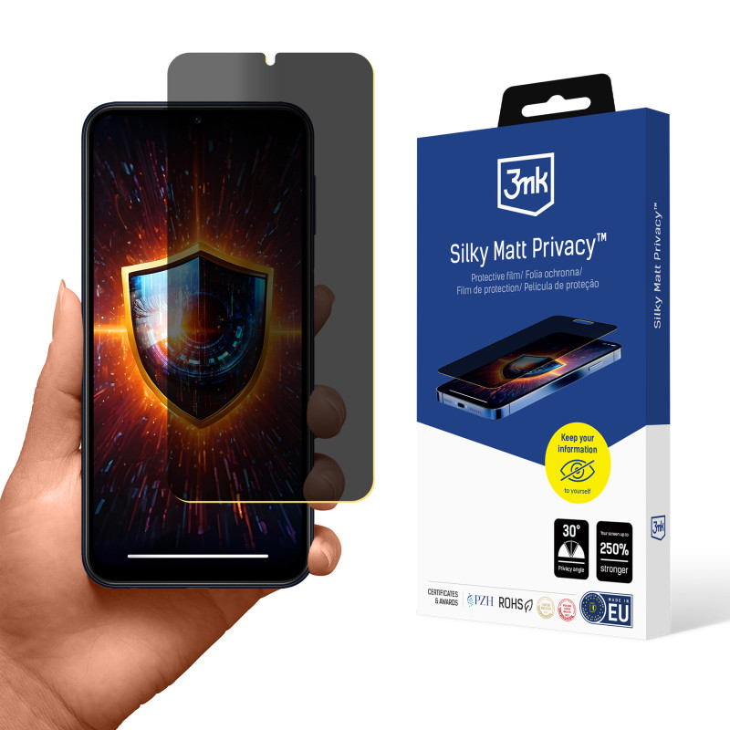 3mk Silky Matt Privatumo folija, skirta Samsung Galaxy M34 5G