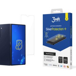 3mk SilverProtection+ Folded Edition antibakterinė apsauginė folija, skirta Samsung Galaxy Z Fold 6 (priekyje)