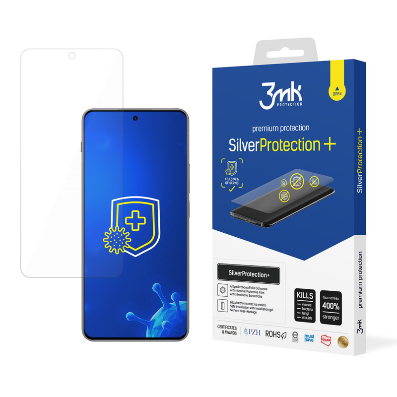 3mk SilverProtection+ antibakterinė apsauginė folija, skirta OnePlus Nord 4