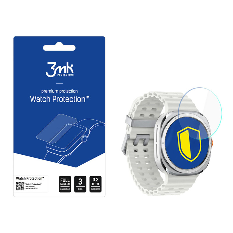 3mk Watch Protection FlexibleGlass grūdintas stiklas, skirtas Samsung Galaxy Watch 7 Ultra