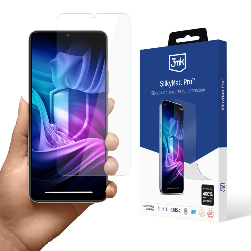 3mk Silky Matt Pro matinė apsauginė plėvelė skirta Xiaomi Redmi 13C 5G