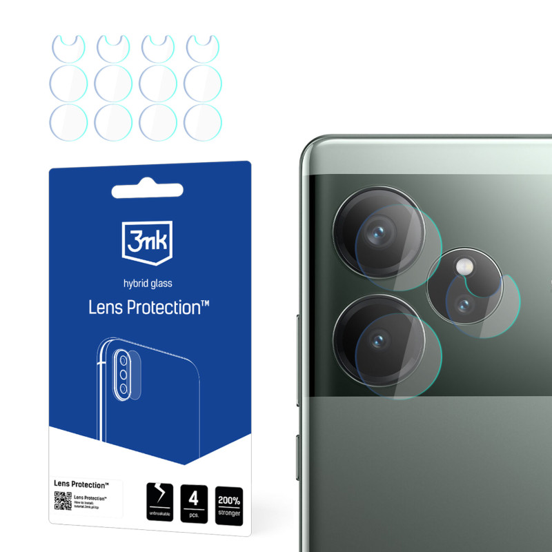 3mk objektyvo apsaugos kameros dangtelis, skirtas Realme GT 6