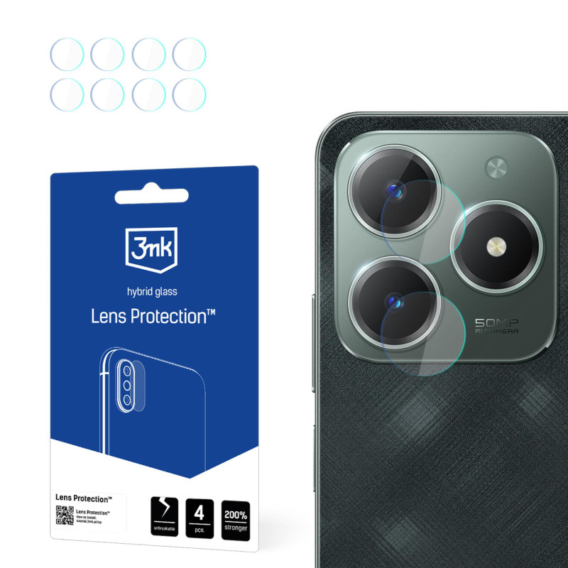 3mk objektyvo apsaugos kameros dangtelis, skirtas Realme C61