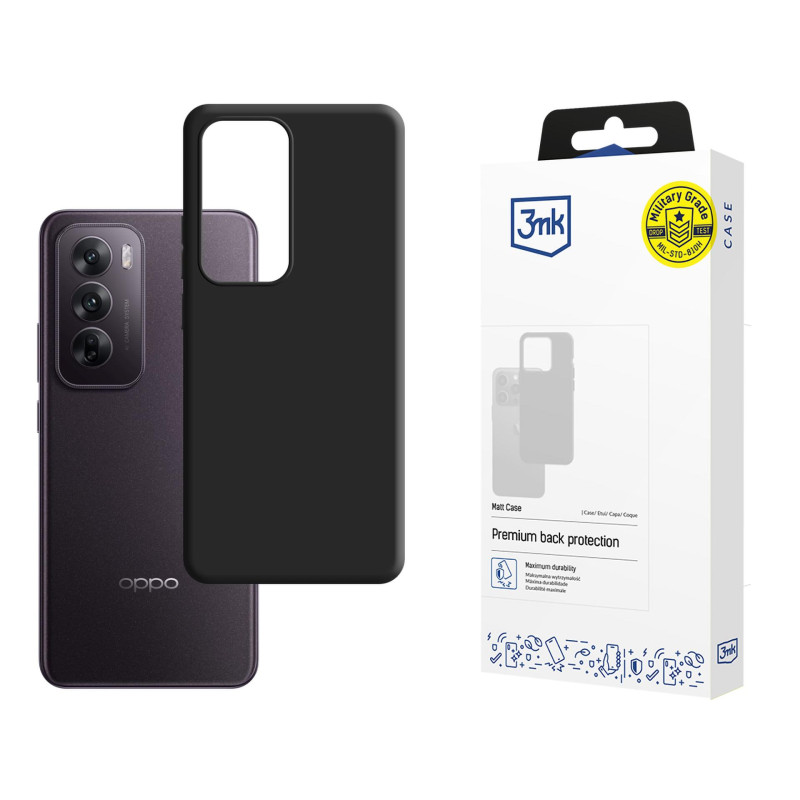 3mk matinis dėklas, skirtas Oppo Reno 12