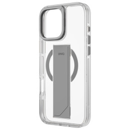 UNIQ Heldro Max Magclick įkrovimo dėklas iPhone 16 Pro - skaidrus