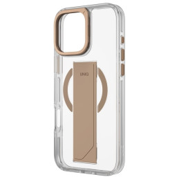 UNIQ Heldro Max Magclick Charging iPhone 16 Pro dėklas - auksinis