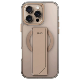 UNIQ Heldro Max Magclick įkrovimo dėklas iPhone 16 Pro Max - auksinis