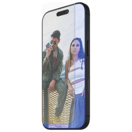 SAFE by PanzerGlass Ekrano apsauga Anti-mėlynas šviesiai grūdintas stiklas, skirtas iPhone 16 Plus / 15 Plus – skaidrus