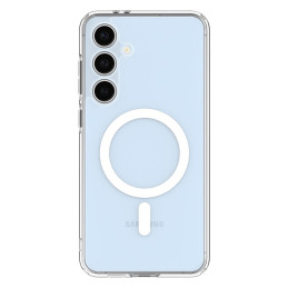 Spigen Ultra Hybrid Mag MagSafe dėklas, skirtas Samsung Galaxy S24 FE - baltas