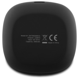 DKNY TWS BT 3D Rubber Matte Finish Bluetooth ausinės - juodos