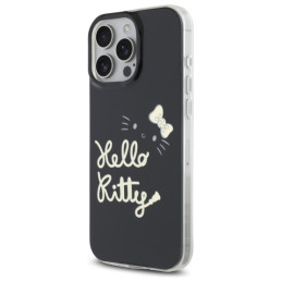 Hello Kitty IML Golden Diva MagSafe dėklas iPhone 16 Pro Max - juodas