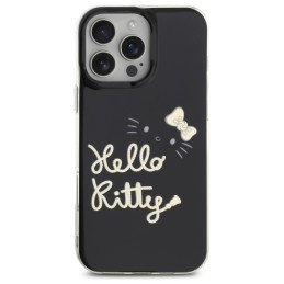 Hello Kitty IML Golden Diva MagSafe dėklas iPhone 16 Pro Max - juodas