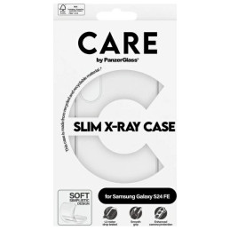 CARE by PanzerGlass Slim X-Ray Case Sam S24 FE S721 skaidrus 1963 m.