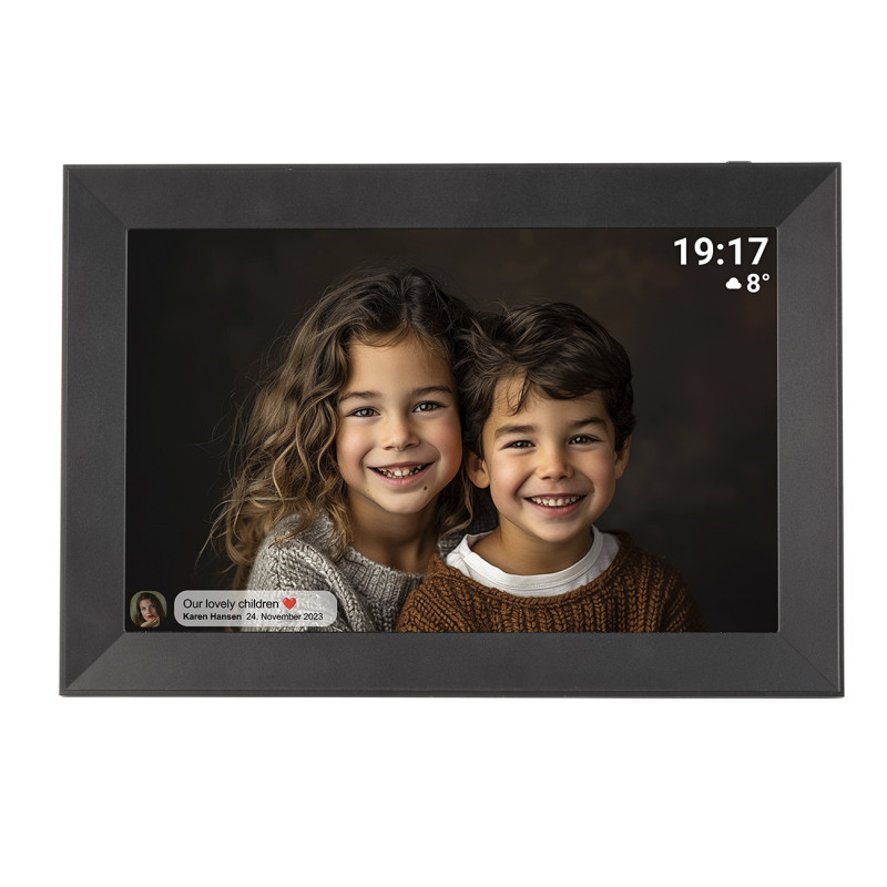 10,1 colio Denver Frameo PFF-1012B skaitmeninis rėmelis – juodas