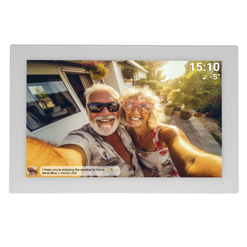 10,1 colio Denver Frameo PFF-1037W skaitmeninis rėmelis – baltas