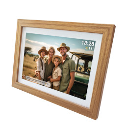 Skaitmeninis rėmelis 10,1" Denver Frameo PFF-1042LW - rudas