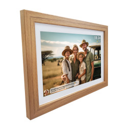 Skaitmeninis rėmelis 10,1" Denver Frameo PFF-1042LW - rudas