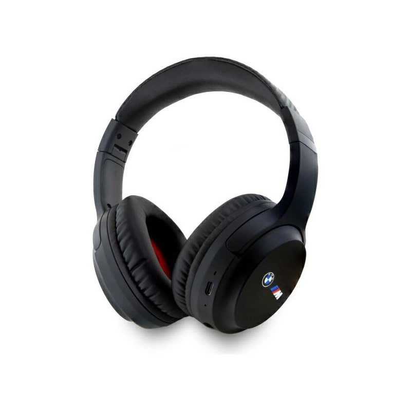 BMW Bluetooth ant ausinės ausinės ENC BMBHMIAV27MBCTK juoda/ juoda spausdinti logotipai