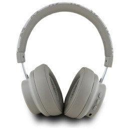 DKNY Bluetooth ausinės DKBHM2PCSHLE smėlio/ smėlio spalvos languotas raštas