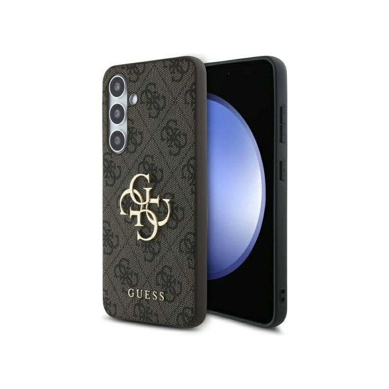 Guess GUHCS24FE4GMGBR S24 FE S721 rudas/ rudas kietas 4G didelis metalo logotipas