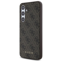 Guess GUHCS24FEG4GFBR S24 FE S721 rudas/ rudas kietas 4G metalinis auksinis logotipas