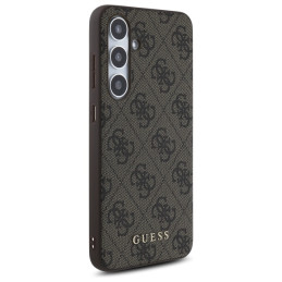 Guess GUHCS24FEG4GFBR S24 FE S721 rudas/ rudas kietas 4G metalinis auksinis logotipas