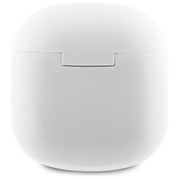 Guess Bluetooth ausinės GUTWSJ14ESGH TWS + prijungimo stotelė balta/ balta Spausdintas klasikinis logotipas