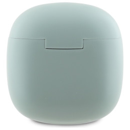 Guess Bluetooth ausinės GUTWSJ14ESGN TWS + prijungimo stotelė žalia/ žalia Atspausdintas klasikinis logotipas