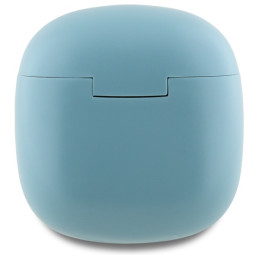 Guess Bluetooth ausinės GUTWSJ14ESGQ TWS + prijungimo stotelė turkio/ turkio spalvos spausdintas klasikinis logotipas