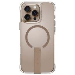 UNIQ dėklas Eleva su Vertica Stand iPhone 16 Pro 6,3 colio aukso/ tape aukso