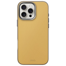 UNIQ Lyden DS dėklas iPhone 16 Pro 6.3" Magclick įkrovimas geltonai pilka/ geltonai pilka