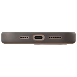 UNIQ Lyden DS dėklas iPhone 16 Pro Max 6,9" Magclick įkrovimas rudai pilka / titnago pilka