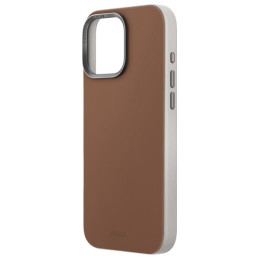 UNIQ Lyden DS dėklas iPhone 16 Pro Max 6,9" Magclick įkraunamas karamelės / karmelinės dramblio kaulo spalvos