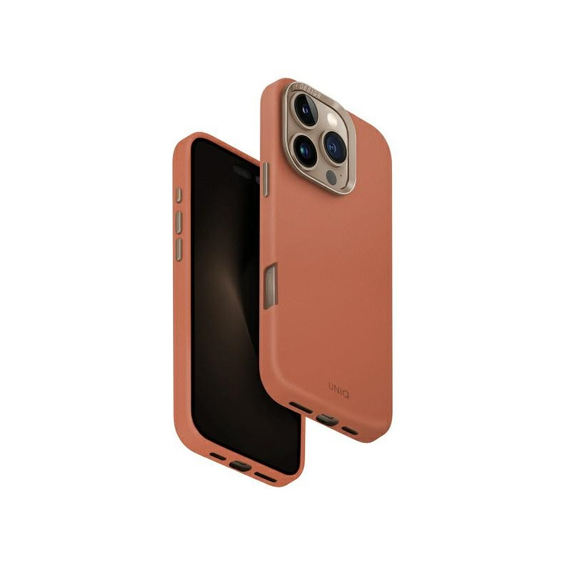 UNIQ Lyden iPhone 16 Pro 6.3" dėklas Magclick Charging terakotos
