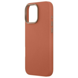 UNIQ Lyden iPhone 16 Pro 6.3" dėklas Magclick Charging terakotos