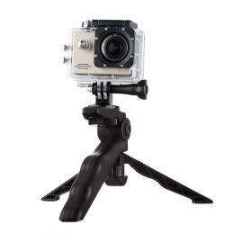 Mini trikojo laikiklis GoPro SJCAM sportinėms kameroms, juodas