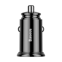 „Baseus“ apvalus PPS išmanusis automobilinis įkroviklis su USB greito įkrovimo 4.0 QC 4.0 ir USB-C PD 3.0 SCP prievadais...