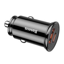 „Baseus“ apvalus PPS išmanusis automobilinis įkroviklis su USB greito įkrovimo 4.0 QC 4.0 ir USB-C PD 3.0 SCP prievadais...