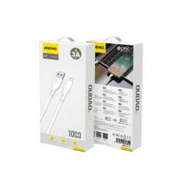 Dudao USB / Lightning 3A 1m baltas laidas (L2L 1m baltas)