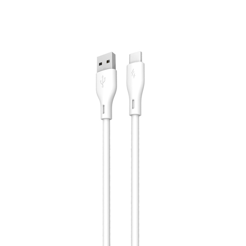 Dudao USB / USB C tipo laidas 5A 1m baltas (L2T 1m baltas)