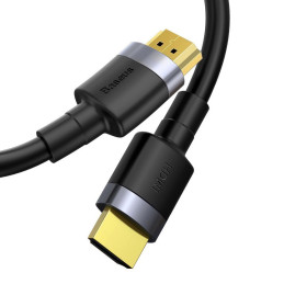 Baseus Cafule HDMI / HDMI 2.0 kabelis 4K 60 Hz 3D 18 Gbps 2 m - juodas