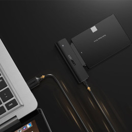 „Ugreen“ adapteris HDD SSD 2.5& 39 & 39 SATA III 3.0 - USB 3.2 Gen 1 (USB 5 Gbps) juodas (70609 CM321)