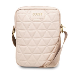 „Guess“ dygsniuotas 10 colių planšetinių kompiuterių krepšys – rožinis
