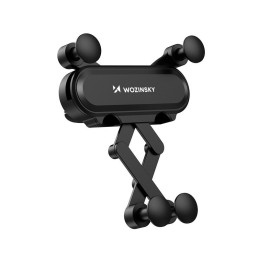 „Wozinsky Gravity“ automobilio telefono laikiklis oro išleidimo angai, juodas (WCH-05)